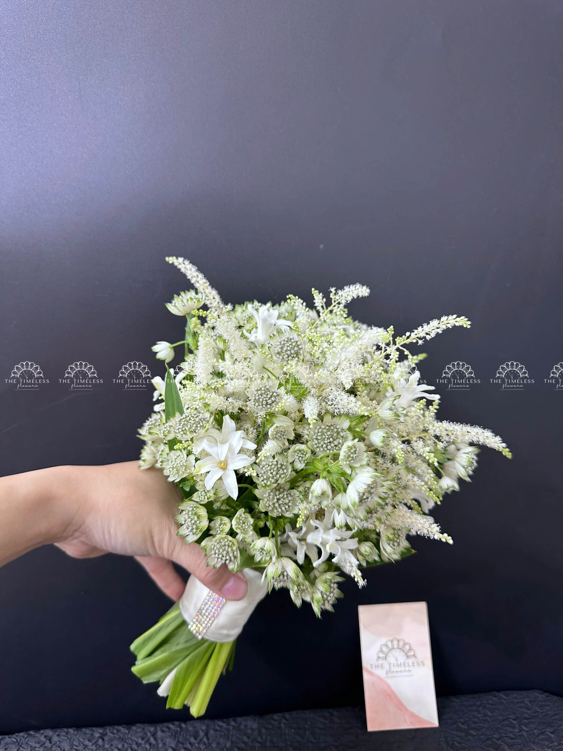Hoa Cưới Astilbe mix Astrantia A360