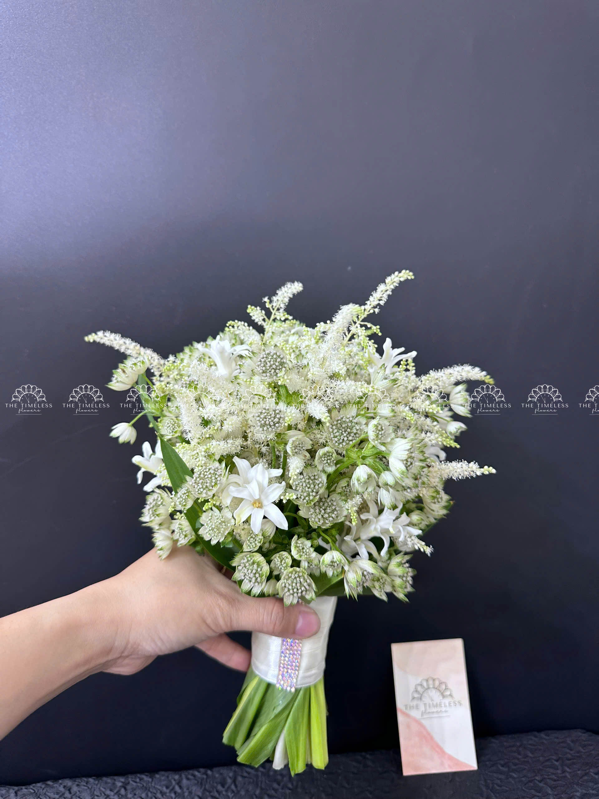 Hoa Cưới Astilbe mix Astrantia A360