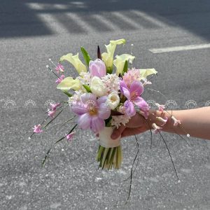 Hoa Cưới 5 Tulip Mix 5 Call Lily mix 5 Dạ Lan Hương A368