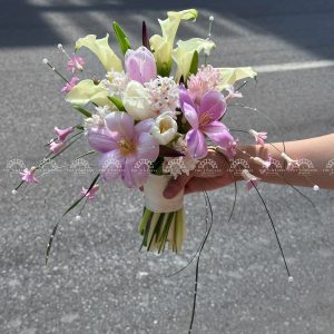 Hoa Cưới 5 Tulip Mix 5 Call Lily mix 5 Dạ Lan Hương A368
