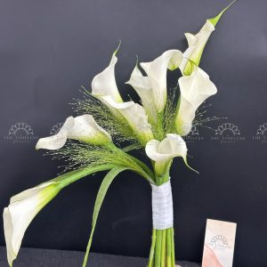 Bó hoa cưới 9 Calla trắng A382