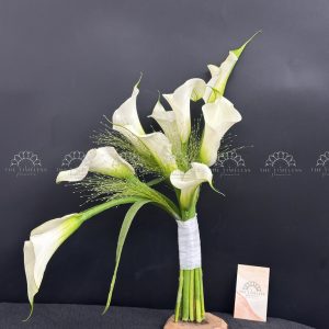 Bó hoa cưới 9 Calla trắng A382