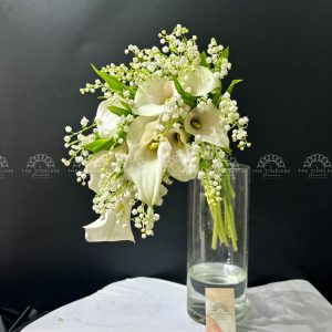 Hoa Cưới Dáng Thác - 50 Linh Lan mix 9 Callily A378