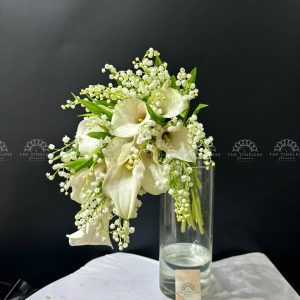 Hoa Cưới Dáng Thác - 50 Linh Lan mix 9 Callily A378