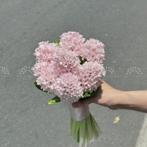 Hoa Cưới 7 Dạ Lan Hương Hồng Nhạt A407