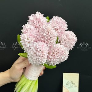 Hoa Cưới 7 Dạ Lan Hương Hồng Nhạt A407