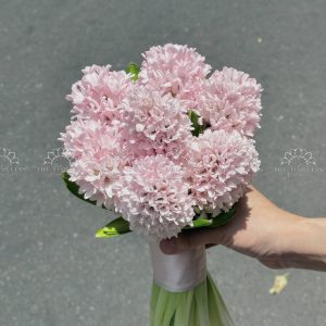 Hoa Cưới 7 Dạ Lan Hương Hồng Nhạt A407