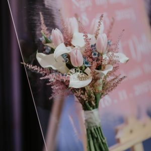 Hoa cưới Tulip Mix Calla Lily và Astilbe A410