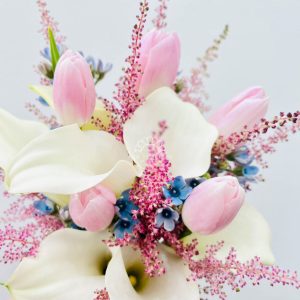 Hoa cưới Tulip Mix Calla Lily và Astilbe A410