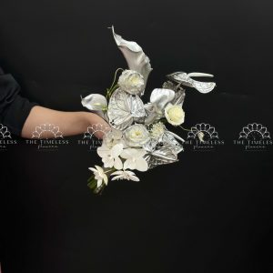 Bó hoa cưới Calla Lily và Hồng môn A447