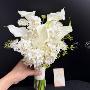 Hoa Cưới 5 Dạ Lan Hương mix 5 Calla Lily Hà Lan A445