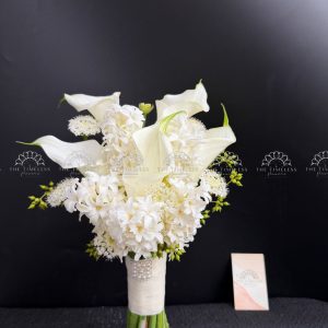 Hoa Cưới 5 Dạ Lan Hương mix 5 Calla Lily Hà Lan A445