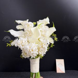 Hoa Cưới 5 Dạ Lan Hương mix 5 Calla Lily Hà Lan A445