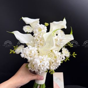 Hoa Cưới 5 Dạ Lan Hương mix 5 Calla Lily Hà Lan A445