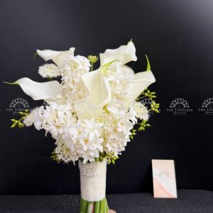 Hoa Cưới 5 Dạ Lan Hương mix 5 Calla Lily Hà Lan A445