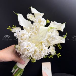 Hoa Cưới 5 Dạ Lan Hương mix 5 Calla Lily Hà Lan A445