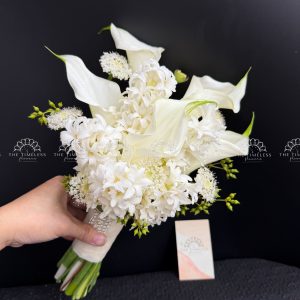 Hoa Cưới 5 Dạ Lan Hương mix 5 Calla Lily Hà Lan A445
