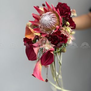 Hoa Cưới Thảo Đường Hoàng Đế - King Protea Đỏ - A467