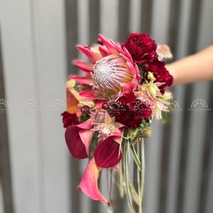 Hoa Cưới Thảo Đường Hoàng Đế - King Protea Đỏ - A467Hoa Cưới Thảo Đường Hoàng Đế - King Protea Đỏ - A467