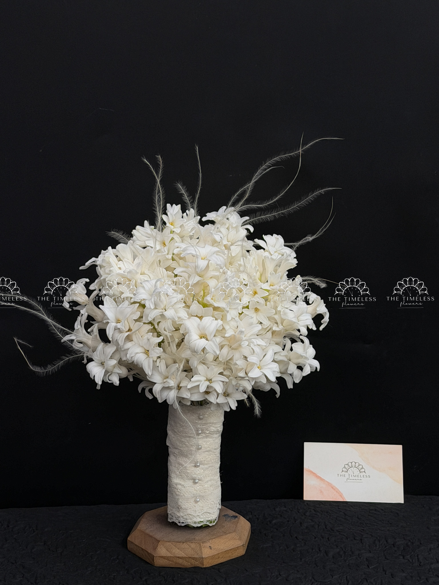 Hoa Cưới Dạ Lan Hương Trắng A465