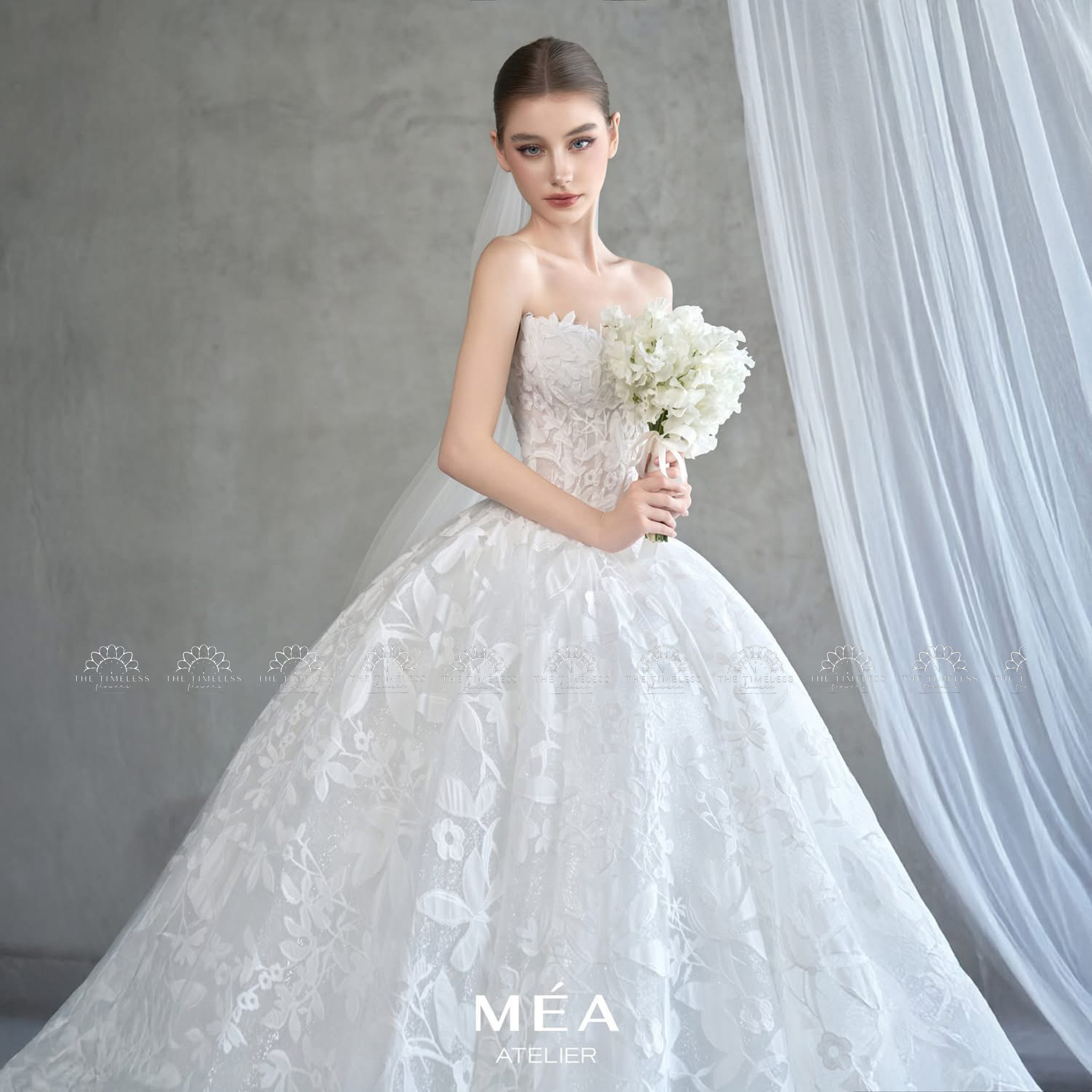 Hoa Cưới Đậu Thơm Sweet pea Nhật Bản A456 - Hình ảnh 2