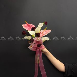 Hoa Cưới Calla lily và Lan Hồ Điệp A472