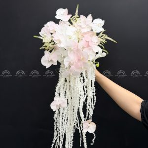 Hoa Cưới Thác hoa Lan Hồ Điệp mix Astilbe A470
