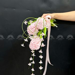 Hoa Cưới Dạ Lan Hương Hồng A478