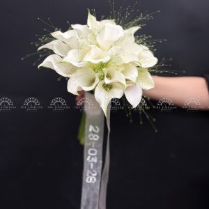 Hoa Cưới 22 Calla Lily Hà Lan Trắng A490