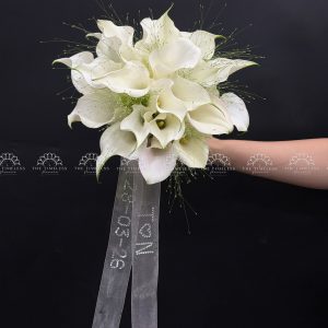 Hoa Cưới 22 Calla Lily Hà Lan Trắng A490