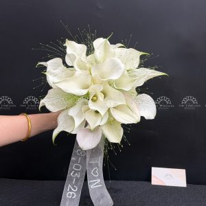 Hoa Cưới 22 Calla Lily Hà Lan Trắng A490