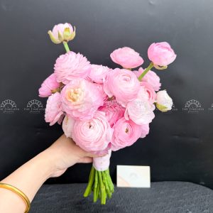 Hoa Cưới Mao Lương hồng A492