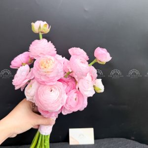 Hoa Cưới Mao Lương hồng A492