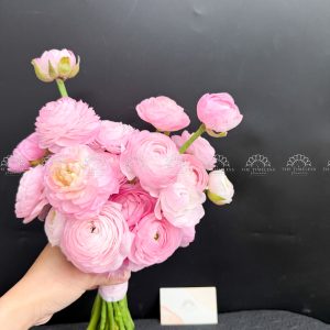 Hoa Cưới Mao Lương hồng A492