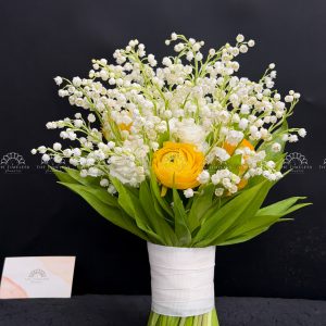 Hoa Cưới 50 Cành Linh Lan mix Mao lương A495