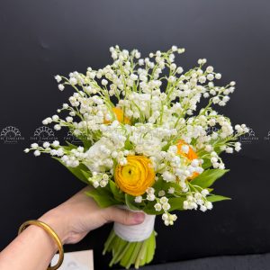 Hoa Cưới 50 Cành Linh Lan mix Mao lương A495