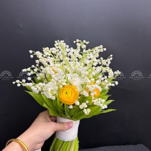 Hoa Cưới 50 Cành Linh Lan mix Mao lương A495