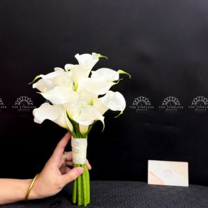 Hoa Cưới 11 Calla Lily Hà Lan Trắng A489
