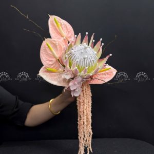 Hoa Cưới Thảo Đường Hoàng Đế - King Protea Hồng - A499