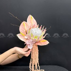 Hoa Cưới Thảo Đường Hoàng Đế - King Protea Hồng - A499