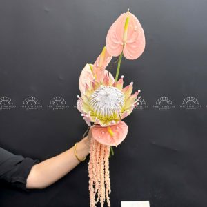 Hoa Cưới Thảo Đường Hoàng Đế - King Protea Hồng - A499