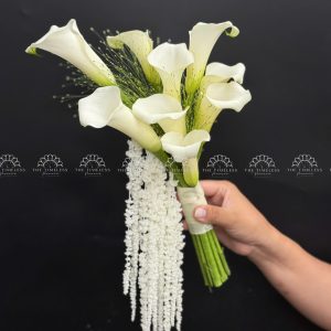 Hoa Cưới Calla Lily - Rum Hà Lan Trắng A497