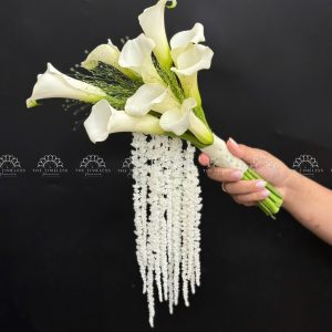 Hoa Cưới Calla Lily - Rum Hà Lan Trắng A497